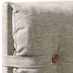 Κρεβάτι με Κεφαλάρι και Αποθηκευτικό Χώρο Hauz Pandora 140X200 Keten 05 Beige